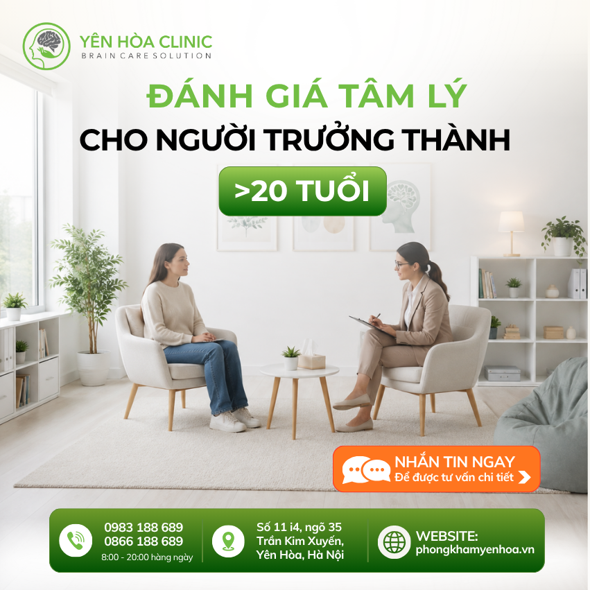Đánh giá tâm lý cho người trưởng thành