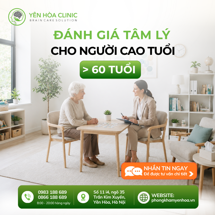 Đánh giá tâm lý cho người cao tuổi