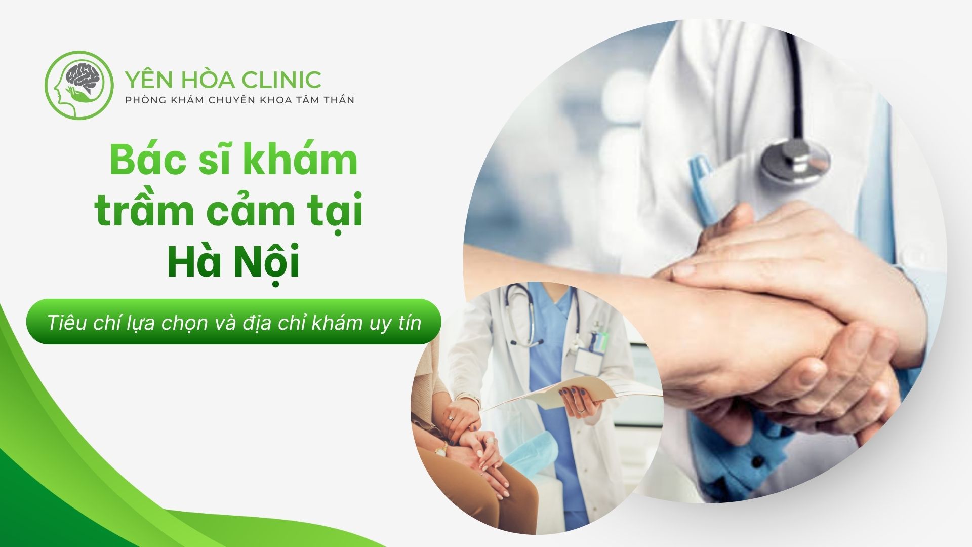 Bác sĩ trầm cảm Hà Nội: Tiêu chí lựa chọn và địa chỉ khám uy tín
