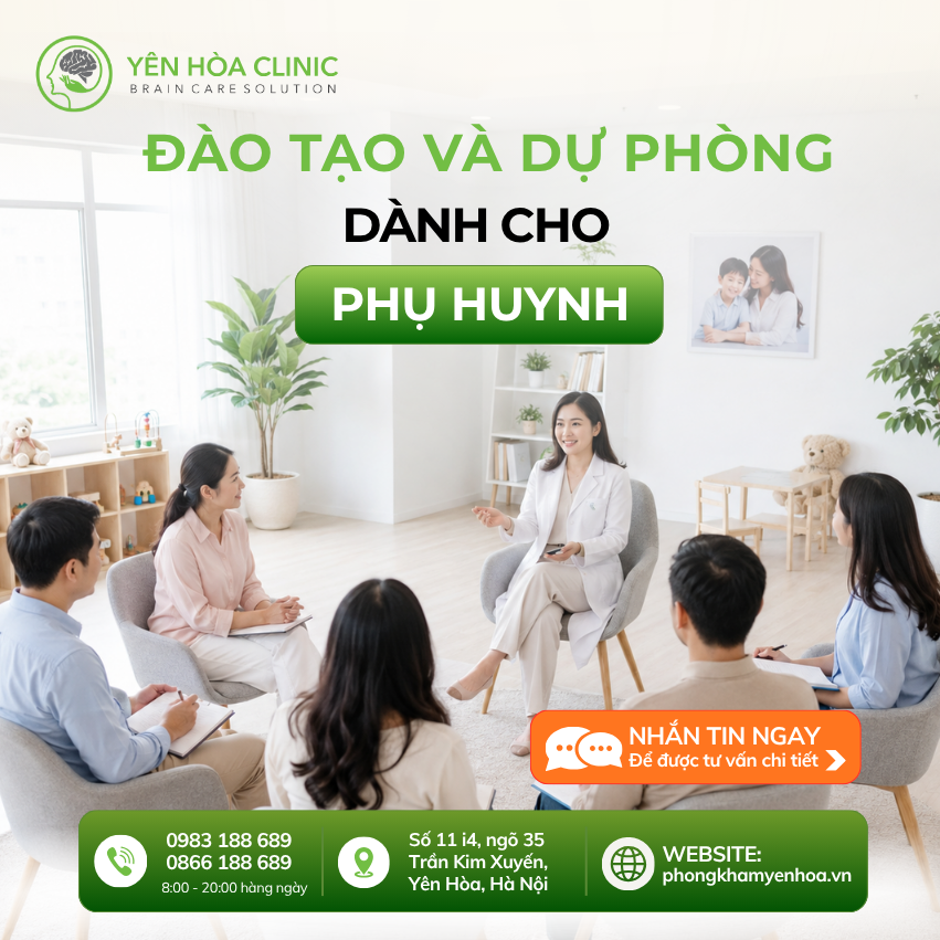 Đào tạo và phòng ngừa dành cho phụ huynh