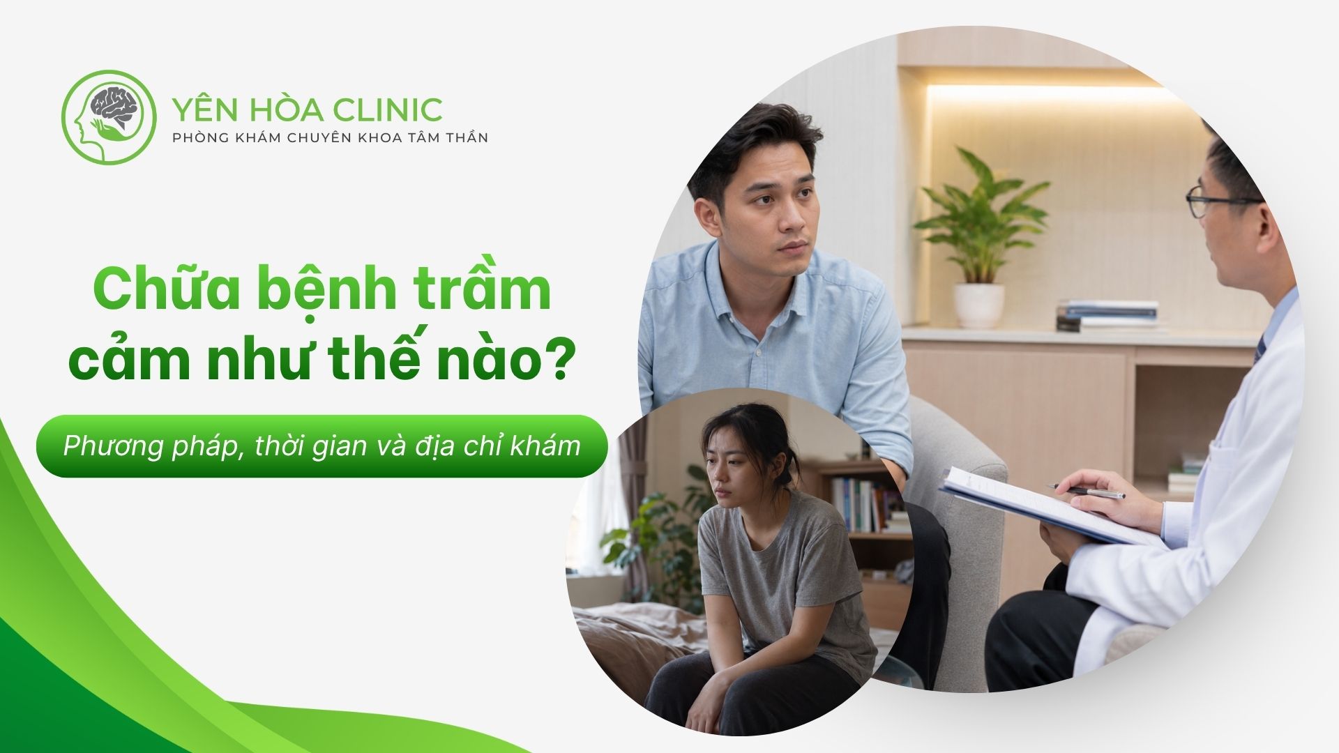 Chữa bệnh trầm cảm: Phương pháp, thời gian và địa chỉ thăm khám