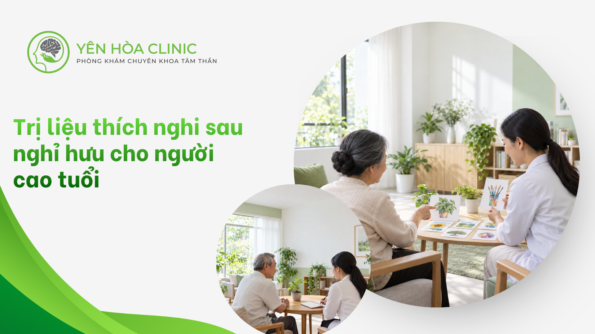 Trị liệu thích nghi sau nghỉ hưu cho người cao tuổi
