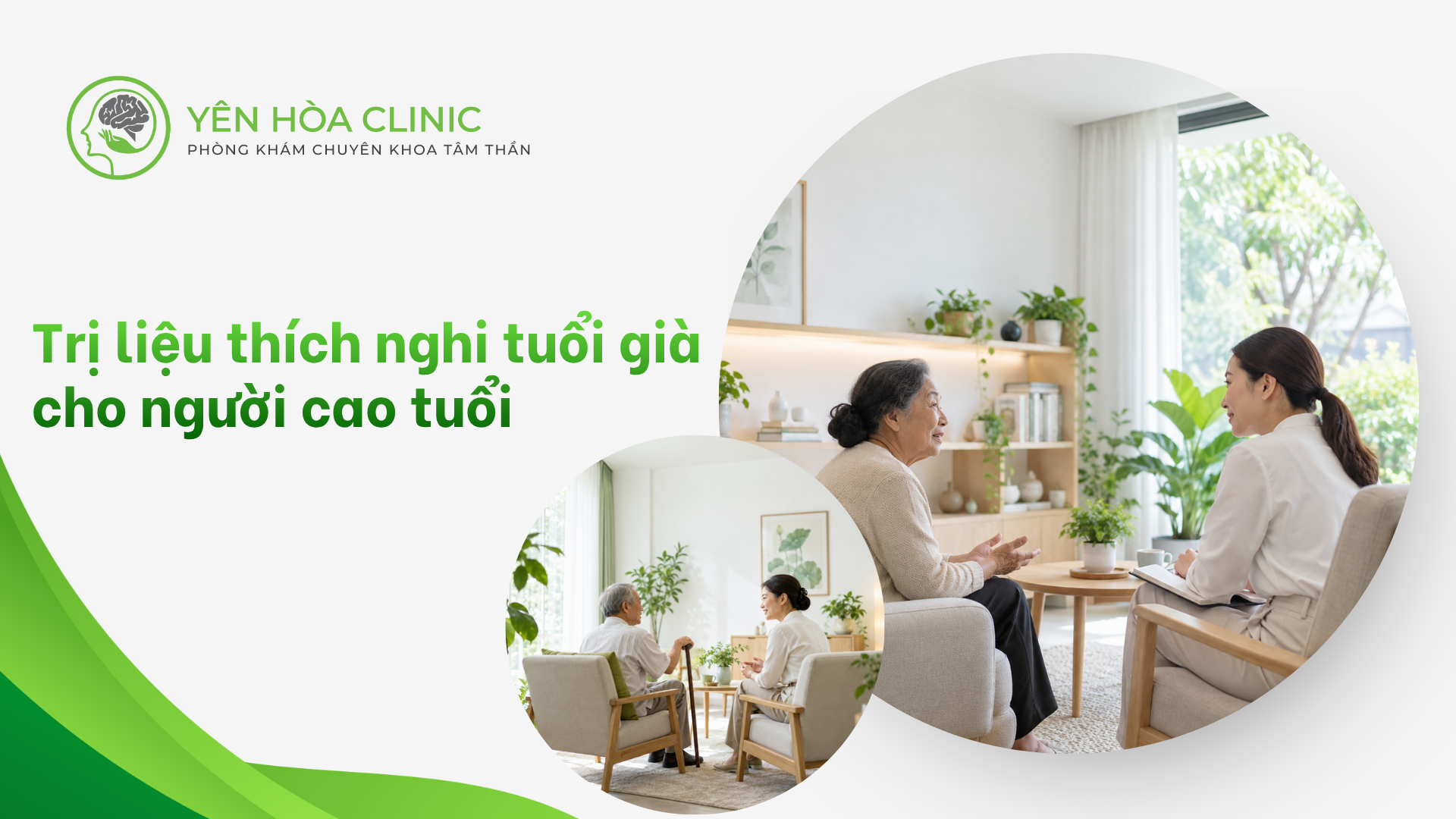 Trị liệu thích nghi tuổi già cho người cao tuổi
