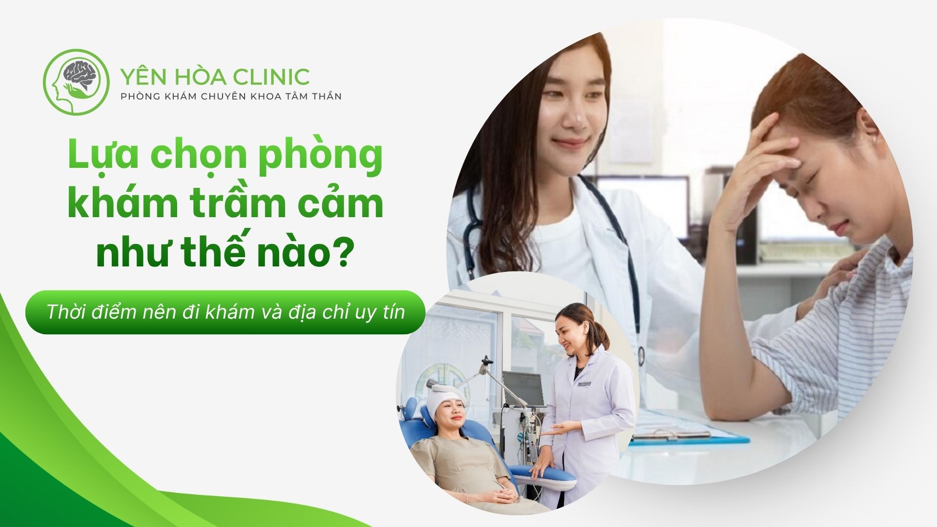 Phòng khám trầm cảm: Khi nào nên đi khám và lựa chọn địa chỉ thế nào?