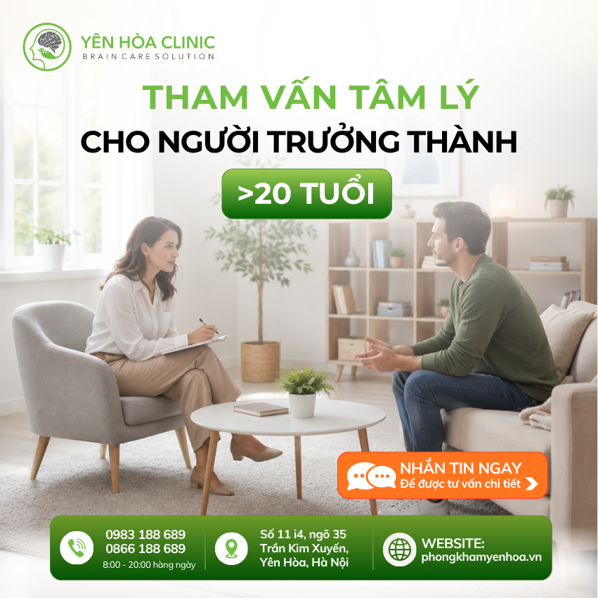 Tham vấn tâm lý cho người trưởng thành