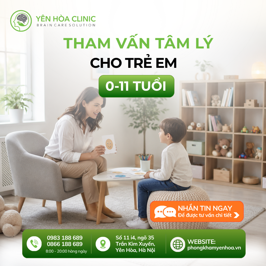 Tham vấn tâm lý cho trẻ em