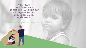 Trẻ bị sang chấn tâm lý, hậu quả của nạn bạo hành