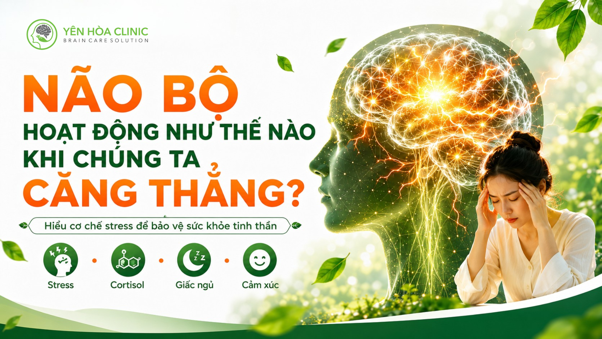 Não bộ hoạt động như thế nào khi chúng ta căng thẳng?