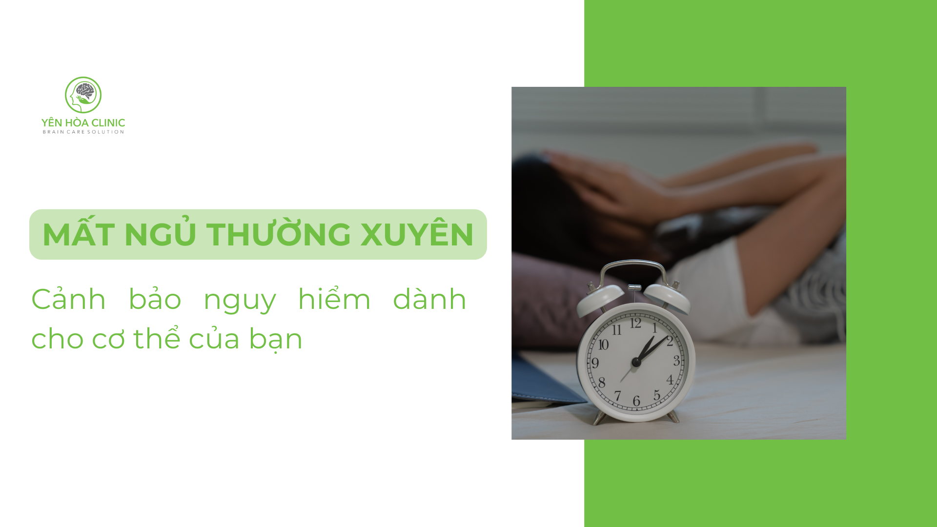 Mất Ngủ Thường Xuyên - Cảnh Báo Nguy Hiểm Cho Cơ Thể Của Bạn