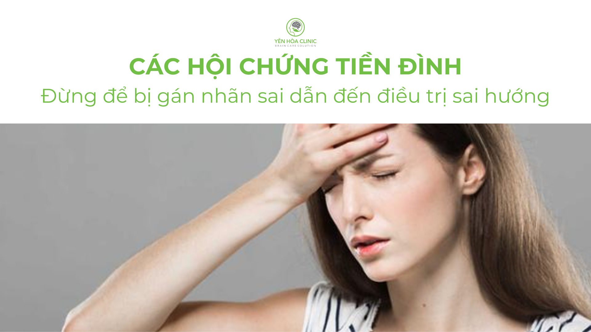 Các Hội Chứng Tiền Đình: Đừng Để Bị Gán Nhãn Sai Dẫn Đến Điều Trị Sai Hướng