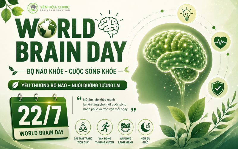 World Brain Day 2026: Sức khỏe não bộ cho tất cả mọi người